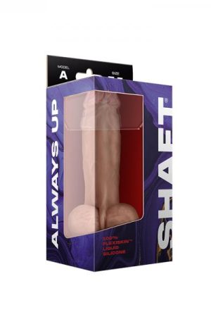 Shaft Model A Liquid Silicone Dong With Balls 7.5 In. Pine