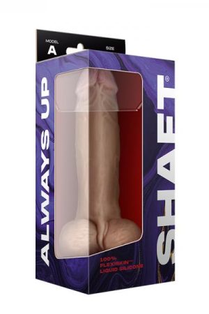 Shaft Model A Liquid Silicone Dong With Balls 9.5 In. Pine