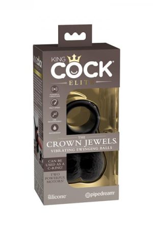 King Cock Elite The Crown Jewels Vibrating C-ring