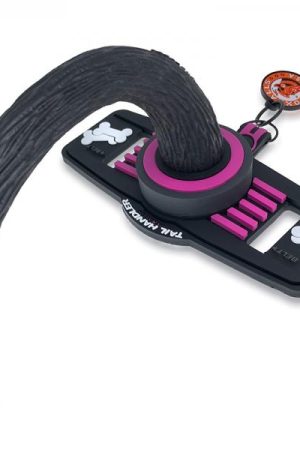 Oxballs Tail Handler Belt Strap With Pup Tail Silicone/pvc Pink