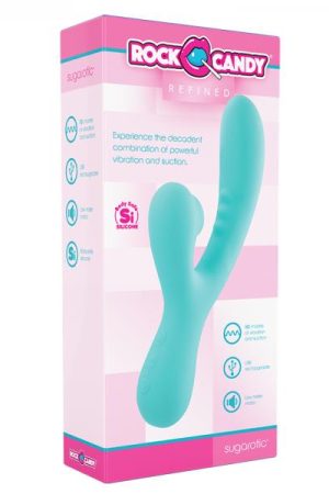 Sugarotic Suction Dual Stimulator Teal