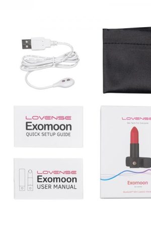 Lovense Exomoon App-compatible Lipstick Vibrator