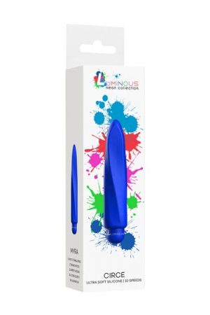 Luminous Myra Abs Bullet With Silicone Sleeve 10 Speeds Royal Blue