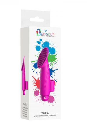 Luminous Thea Abs Bullet With Silicone Sleeve 10 Speeds Fuchsia