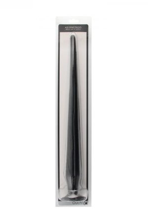 Ouch! Ass Spike Dildo 19.5 In. Black