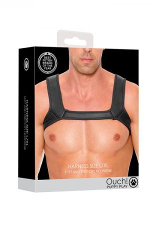 Neoprene Harness Size L/xl Black