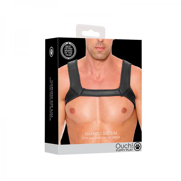 Neoprene Harness Size S/m Black