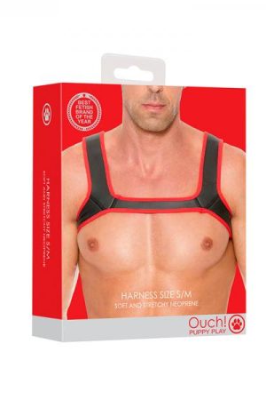 Neoprene Harness Size S/m Red