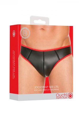 Neoprene Jockstrap Size L/xl Red