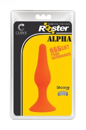 Rooster Alpha Anal Plug Orange
