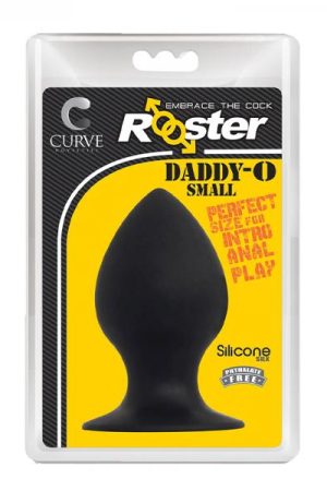 Rooster Daddy-o Small Anal Plug Black
