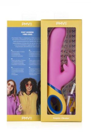 PMV20 Copy Dolphin Vibrator Silicone Pink