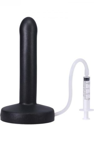 Pop Slim By Tantus Squirting Dildo Midnight Bag