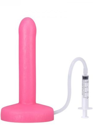 Pop Slim By Tantus Squirting Dildo Watermelon Bag