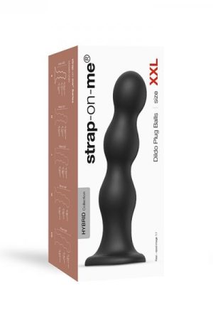 Strap-on-me Dildo Plug Balls Xxl Black