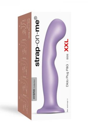 Strap-on-me Dildo Plug P&g Xxl Metallic Lilac