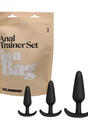 In A Bag Anal Trainer Set Black
