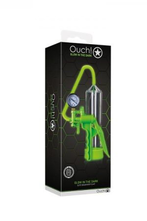 Ouch! Glow Elite Beginner Pump - Glow In The Dark - Green