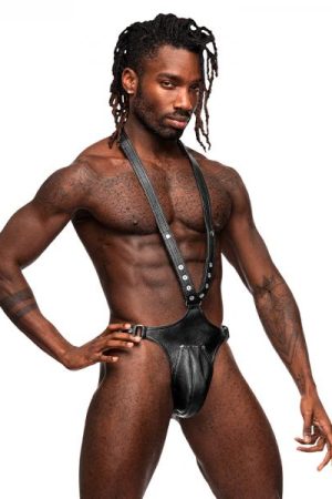 Male Power Men's Leather Capricorn Black O/s