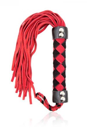 Ple'sur 15.5 In. Leather Flogger Red