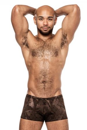 Male Power Round About Mini Short Copper S
