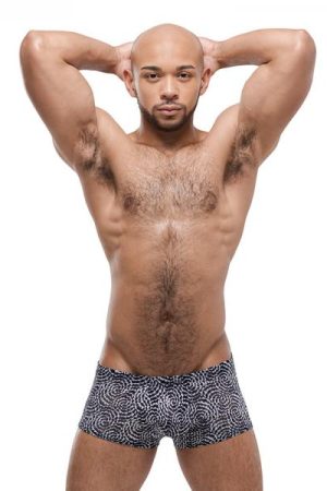 Male Power Mesmerizing Mini Short Navy M