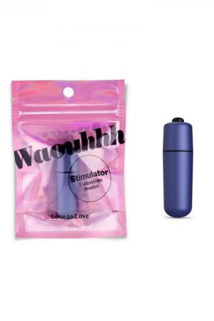 Love To Love Waouhhh 7 Mode Bullet Vibrator Midnight Indigo