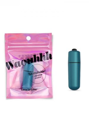 Love To Love Waouhhh 7 Mode Bullet Vibrator Teal Me