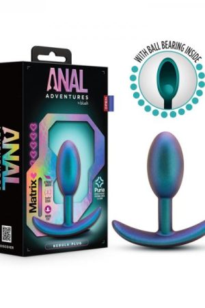 Anal Adventures Matrix Nebula Plug Lunar Blue