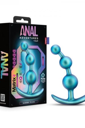 Anal Adventures Matrix Gamma Plug Neptune Teal