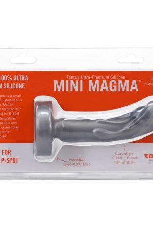 Tantus Mini Magma 5 In. Fantasy Dildo Firm Silver
