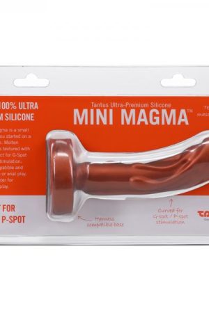 Tantus Mini Magma 5 In. Fantasy Dildo Firm Copper