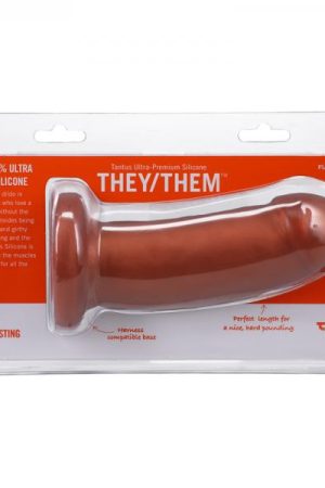 Tantus They/them 5.5 In. Dildo Soft Copper