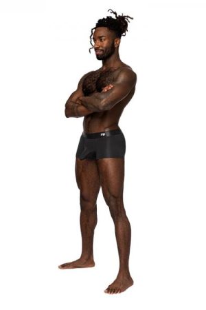 Male Power Easy Breezy Mini Short Sleeve Black L