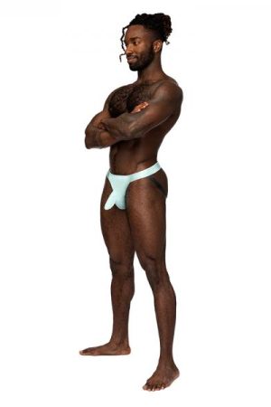 Male Power Easy Breezy Jock Sleeve Aqua L/xl