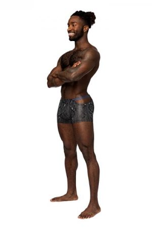 Male Power S'naked Pouch Short Black/blue L