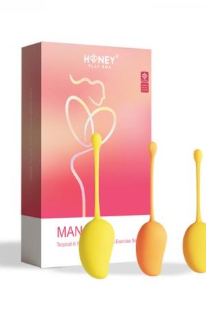 Mango Tropical Weighted Kegel Ball 6-piece Exercise Set Assorted Color