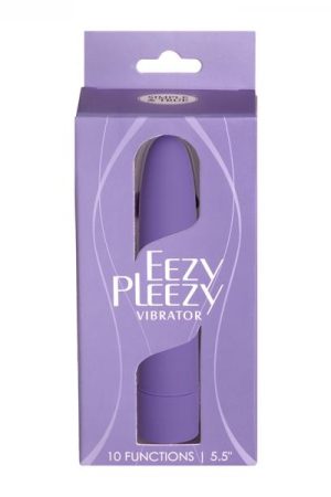 Simple & True Eezy Pleezy Classic Vibrator 5.5 In. Purple