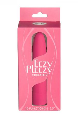 Simple & True Eezy Pleezy Classic Vibrator 5.5 In. Pink