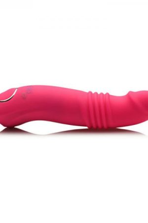 Gossip Blasters 7x Thrusting Silicone Vibrator Magenta