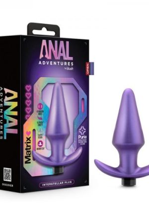Anal Adventures Matrix Interstellar Plug Astro Violet