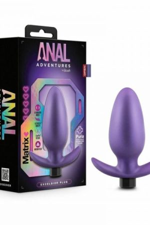 Anal Adventures Matrix Excelsior Plug Astro Violet