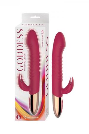 Goddess Thrusting Delight Red