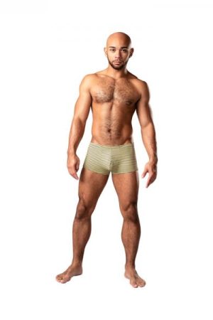 Male Power Cabana Banana Mini Short Yellow/grey M