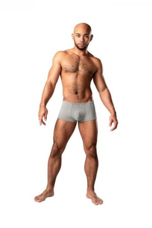 Male Power Labyrinth Mini Short Grey Weave Xl