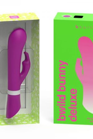 B Swish Bwild Deluxe Bunny Vibrator Raspberry