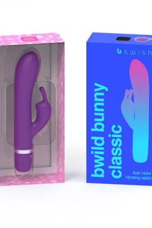 B Swish Bwild Classic Bunny Vibrator Purple