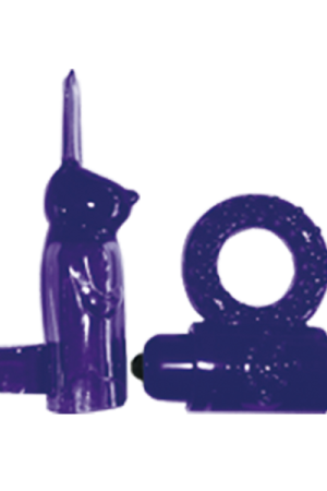 SENSATION RABBIT TOUCH CASE OF 6- PURPLE