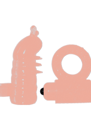 STUDDED TOUCH CASE OF 6- FLESH