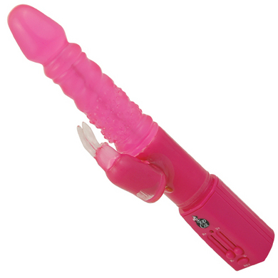 Erotic Bunny Vibrator Case of 6- Pink